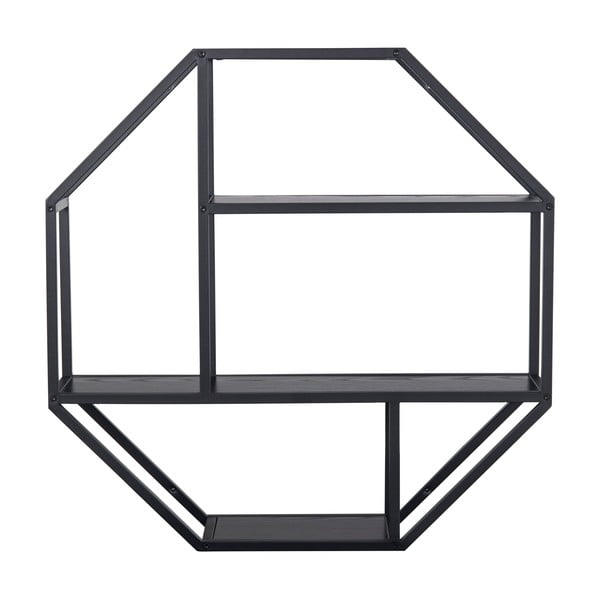 Scaffale metallico a castello nero Seaford - Actona