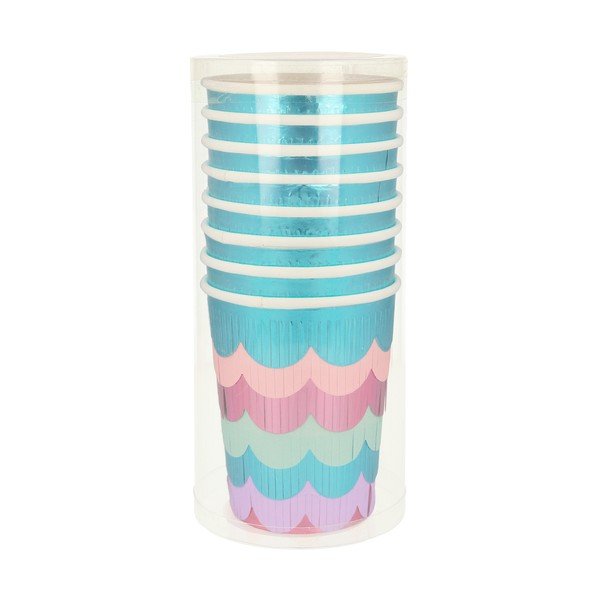 Bicchieri di carta monouso in set da 8 Mermaid - Meri Meri-image-2