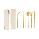 Posate in acciaio inox color oro 6 pezzi Mimo - Premier Housewares