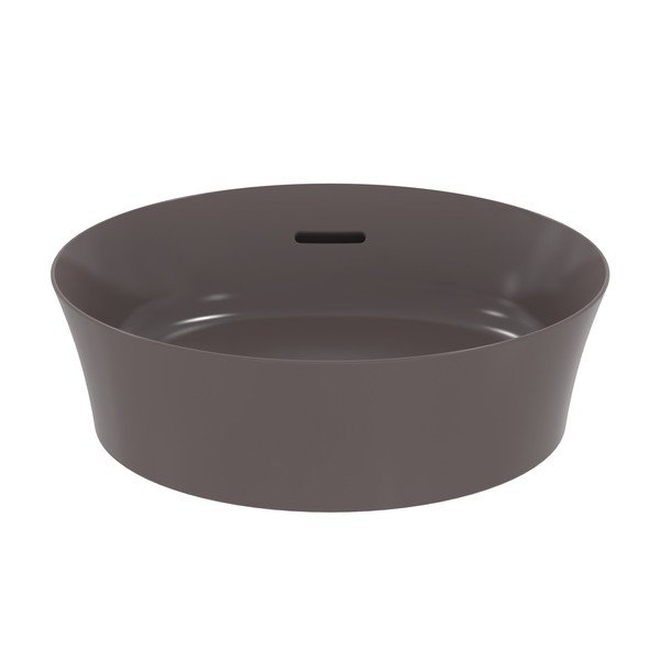 Lavabo rotondo in ceramica grigia ø 40 cm Ipalyss - Ideal Standard-image-3