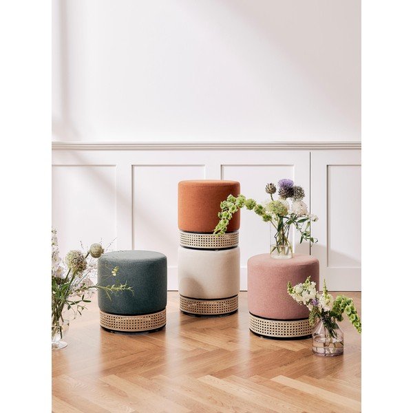 Pouf verde scuro Mara - Westwing Collection-image-3