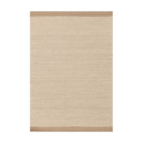 Tappeto in lana beige e crema tessuto a mano 200x290 cm Lima Sand - Asiatic Carpets