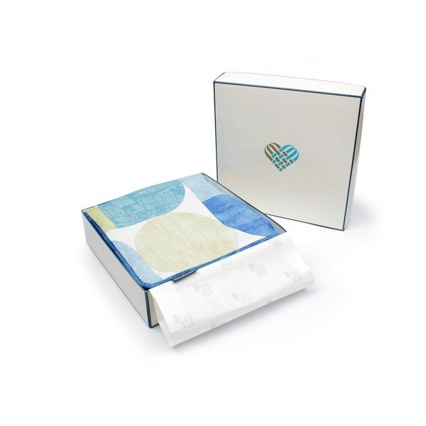 Copricuscino blu Cerchi, 60 x 60 cm - WeLoveBeds-image-3