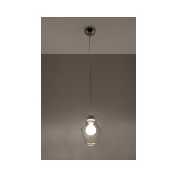Lampada da soffitto Dora Trasparente - Sollux-image-3
