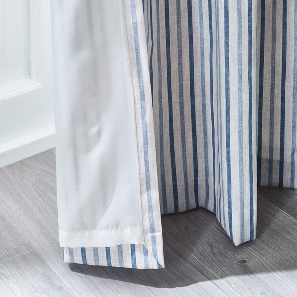 Tende in set blu 2 pz 168x229 cm Logan Stripe – Catherine Lansfield-image-2