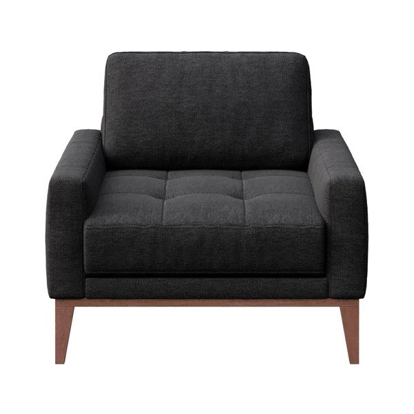 Poltrona Musso Tufted grigio antracite - MESONICA