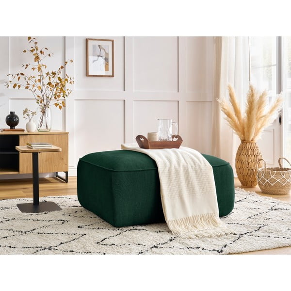 Poggiapiedi in verde scuro Zephyr – Bobochic Paris-image-1