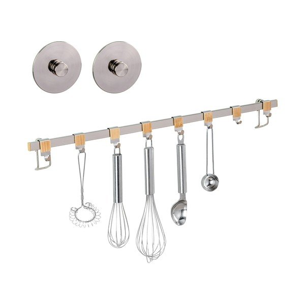 Gancio a muro Turbo-Loc® per cucina, larghezza 60 cm Premium - Wenko