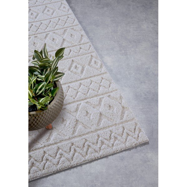 Passatoia color crema 80x240 cm Itinerance Cream White - Elle Decoration-image-2