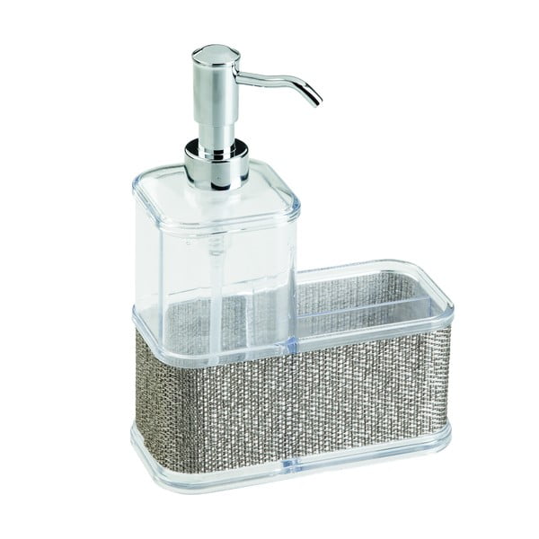 Distributore di sapone trasparente, 7 x 16 cm Twillo - iDesign