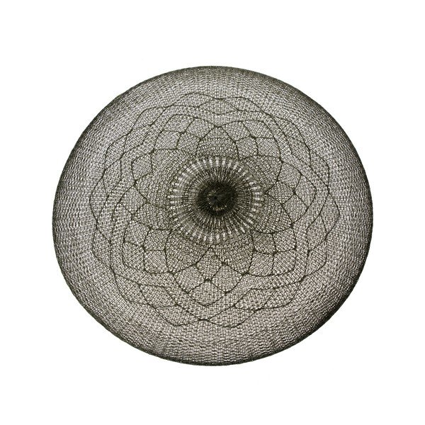 Tovaglietta in plastica grigia ø 38 cm - Dakls