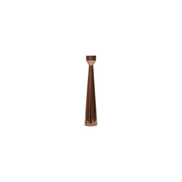 Váza v měděné barvě Canett Zed, 37 cm