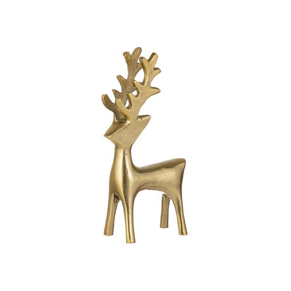 Statuetta natalizia in metallo (altezza totale 9 cm) Noelle Reindeer – Ladelle