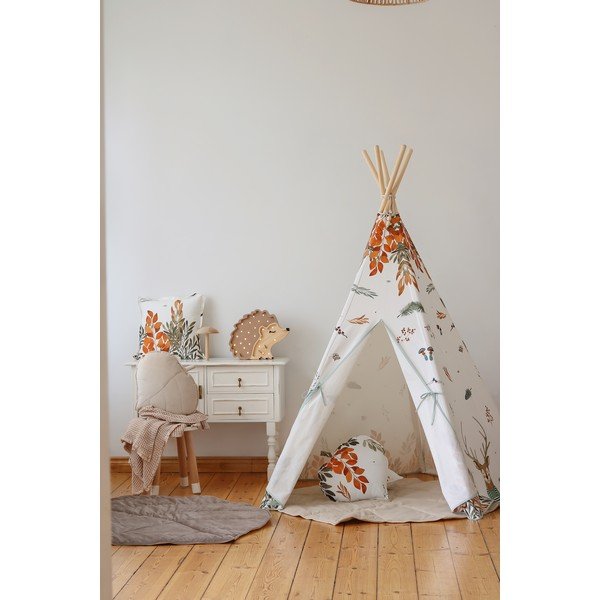 Lampada da tavolo in legno di pino marrone, lunghezza 30 cm Hedgehog - Little Lights-image-3