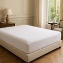 Lenzuolo con angoli bianco in cotone renforcé 200x140 cm Ranforce – Mila Home Luxury