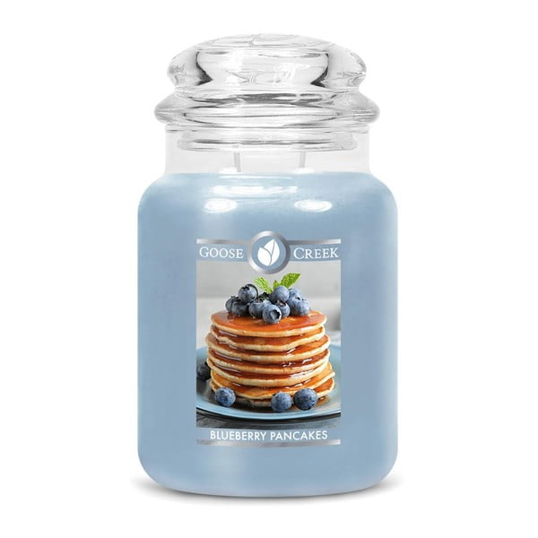 Candela profumata in vaso di vetro Blueberry Pancakes, 150 ore di combustione - Goose Creek