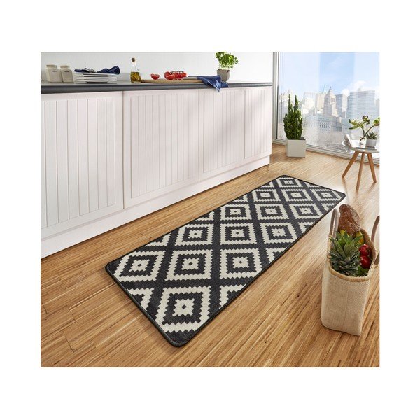 Runner da cucina nero Hanse Home , 67 x 180 cm Diamond - Hanse Home-image-2