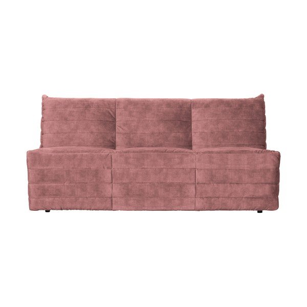Divano in velluto rosa chiaro 160 cm Bag - WOOOD