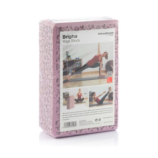 Blocco yoga rosa Brigha - InnovaGoods-image-4