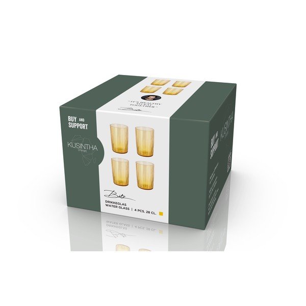Set di bicchieri 4 pz 280 ml Kusintha – Bitz-image-3