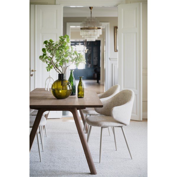 Tavolo da pranzo in rovere massiccio allungabile 95x220 cm Clapperton – Rowico-image-3