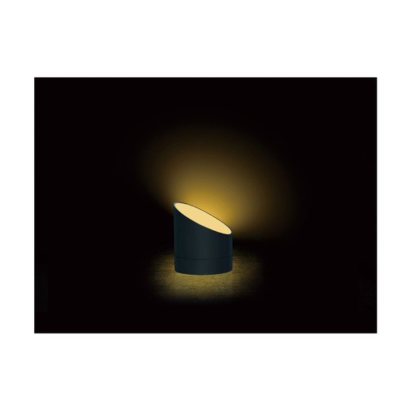 Sveglia nera con display a LED sul bordo The Edge - Gingko-image-2