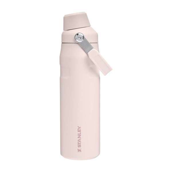 Bottiglia termica rosa chiaro in acciaio inox 700 ml IceFlow™ Bottle Fast Flow Rose Quartz – Stanley
