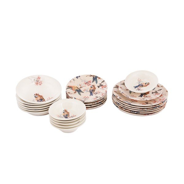 Set di stoviglie in porcellana Kutahya Pateo da 24 pezzi - Kütahya Porselen-image-2