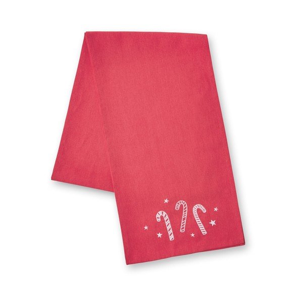 Runner da tavola in cotone con motivo natalizio 32x220 cm Candy Cane - Catherine Lansfield-image-2