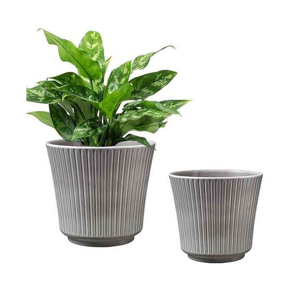 Coprivaso in ceramica ø 20 cm Delphi - Big pots-image-1