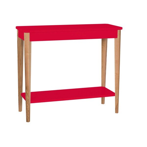 Consolle Ashme rossa, larghezza 85 cm - Ragaba