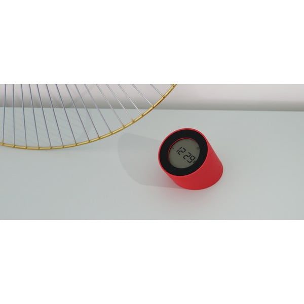 Sveglia rossa con display LED Edge The Edge - Gingko-image-1
