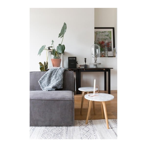 Parte angolare grigio chiaro del divano componibile James - Zuiver-image-4