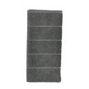 Asciugamano tipo terry verde scuro in cotone 70x140 cm Sauna – Zone