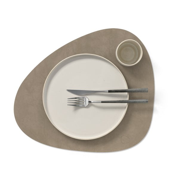 Tovaglietta in eco pelle 37x44 cm Curve L Nupo – LIND DNA-image-2