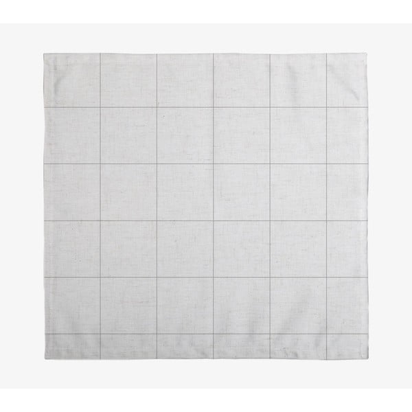 Set di 4 tovaglioli in lino Grey Lines, 43 x 43 cm - Really Nice Things-image-1