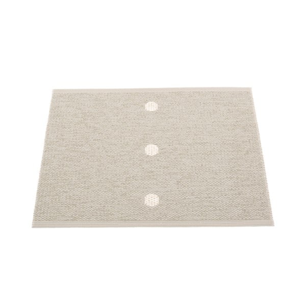 Tappeto da interno/esterno beige/color crema 70x60 cm Peg Linen Vanilla – Pappelina