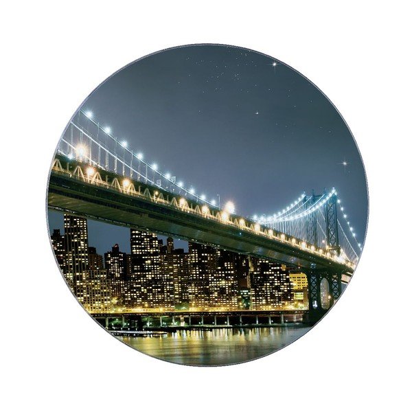 Skleněná podložka pod hrnec Wenko Brooklyn Bridge