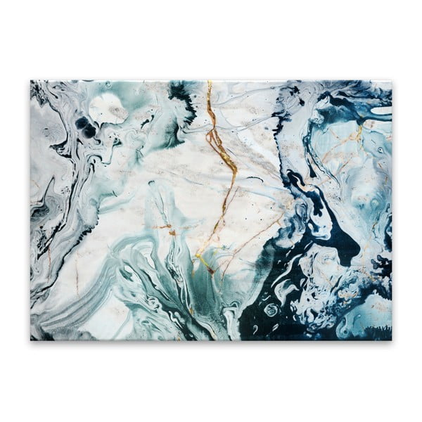 Immagine su tela, 80 x 120 cm Glasspik Marble IV - Styler