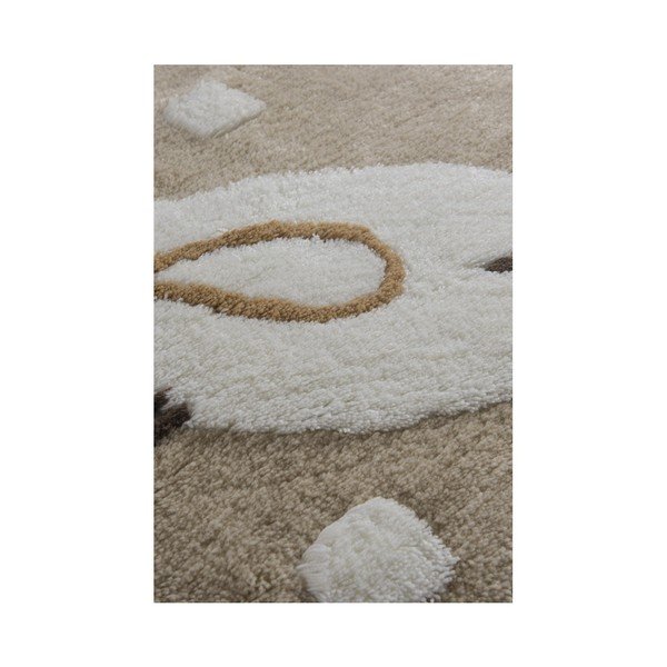Set di 2 tappetini da bagno beige Birdie - Foutastic-image-2