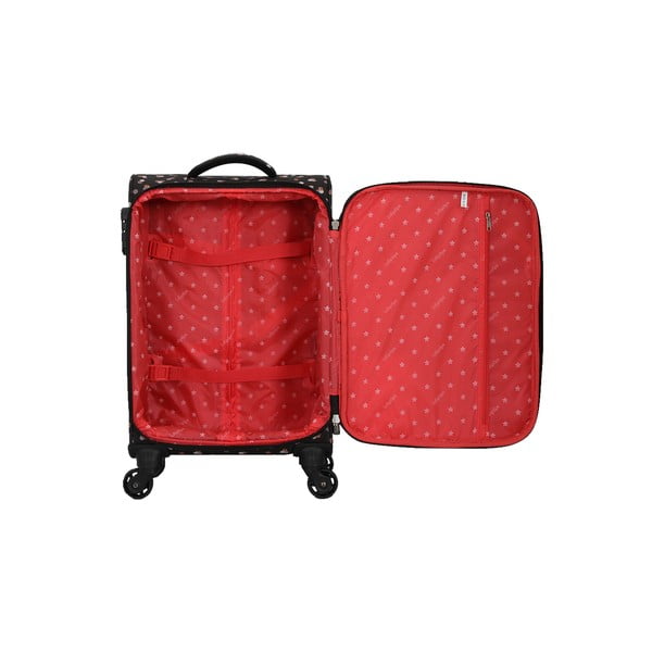 Lollipops Nero Rubby 4 Ruote Bagaglio - LOLLIPOPS-image-2