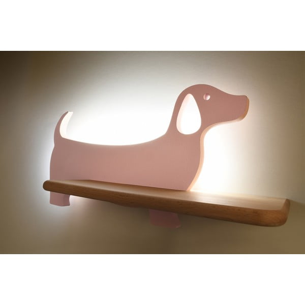 Apparecchio rosa per bambini Dog - Candellux Lighting-image-1