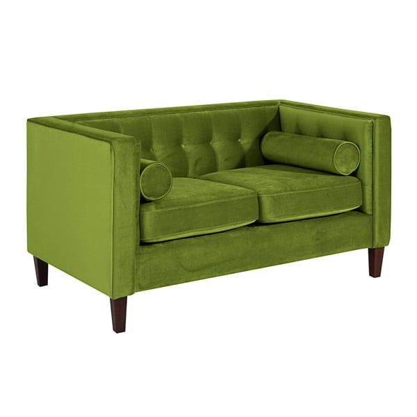 Divano verde oliva Jeronimo, 154 cm - Max Winzer-image-2