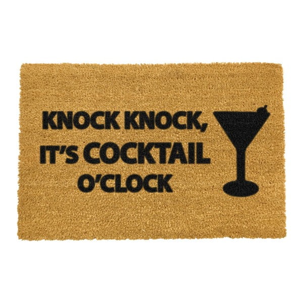 Tappetino in cocco naturale Cocktail, 40 x 60 cm - Artsy Doormats