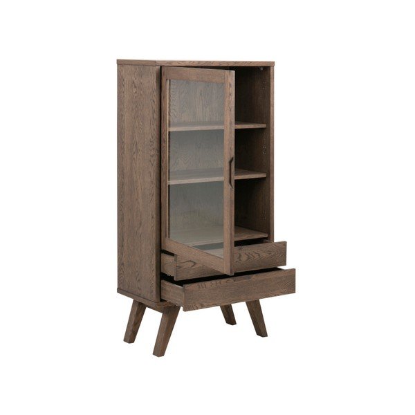 Vetrina marrone 72x145x36 cm – Actona-image-1