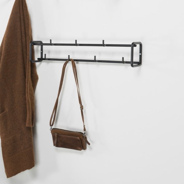 Appendiabiti da parete in metallo nero Clint - Spinder Design-image-3