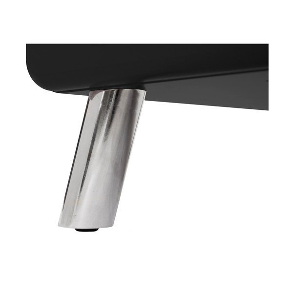 Tavolo TV nero Cobra, larghezza 118 cm - Tenzo-image-1