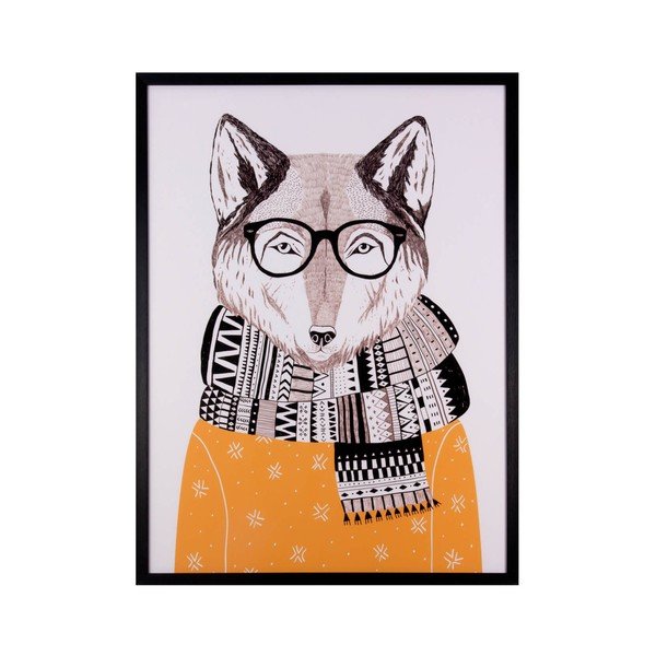 Pittura Lupo, 60 x 80 cm Fox - sømcasa