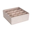 Organizzatore per cassetti beige con 16 scomparti Cassetto - Bigso Box of Sweden