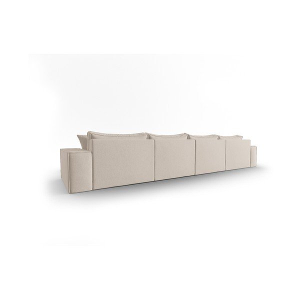 Divano angolare beige Mike - Micadoni Home-image-4